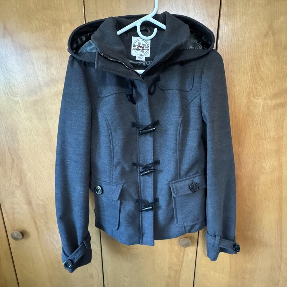 HYDRAULIC Women's The Blue Jean Standard Peacoat Color: Charcoal